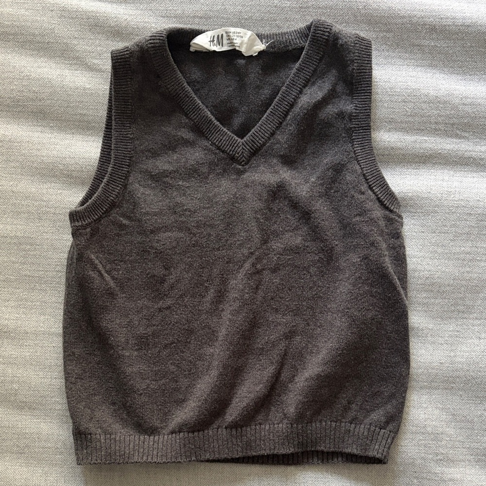 Sweater vest, 3-4T